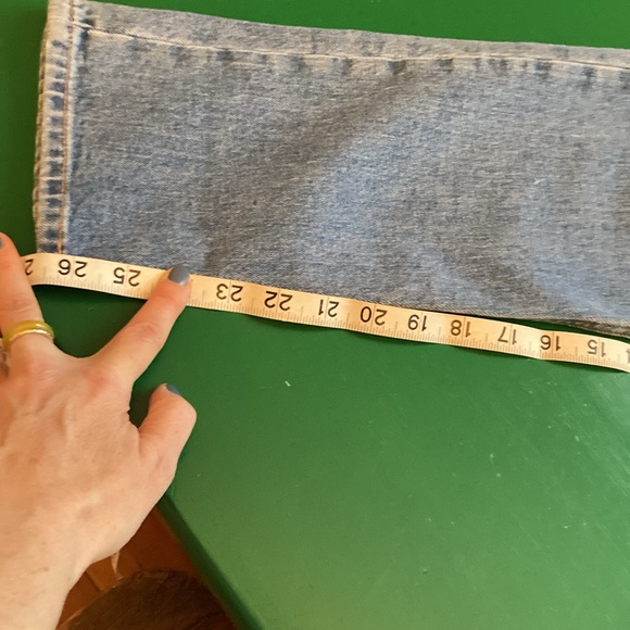 Gap cheeky straight high-rise size 26 US. Blue jeans. - Picture 9 of 9